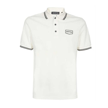 DUVETICA CARATON Logo Lining Kragen T-Shirt IVL VUTS01233K0001 57282377