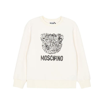 MOSCHINO キッズスウェットシャツ HMF099 LDA58 10123 (成人着用可) 147309176