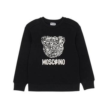 MOSCHINO キッズスウェット HMF099 LDA58 60100 (大人着用可能) 147309177