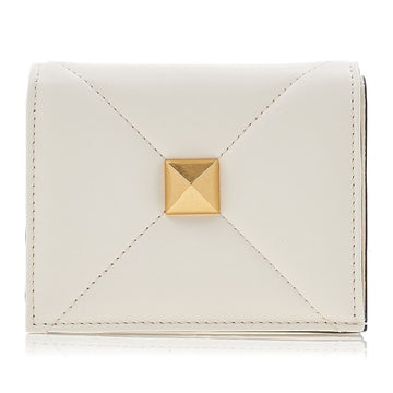 Valentino Roman Stud Leather Wallet 147312800