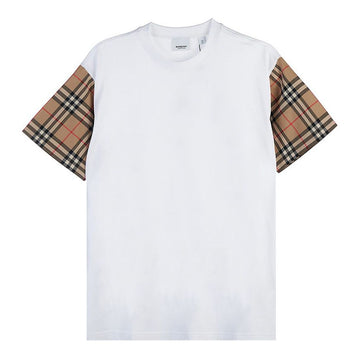 BURBERRY レディース ヴィンテージ チェック スティーブ コットン オーバーサイズ 8042716 W CARRICK CHK SLV A1464 147312856