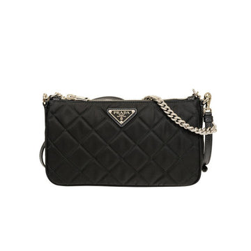 PRADA Pocono Quilted Mini Chain Shoulder Bag 1BH026 2AS3 F0002 147331276