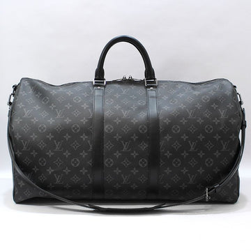 Louis Vuitton M40605 Monogram Eclipse Bandoulière Keepall 55 Travel Bag Shoulder Bag 147335198
