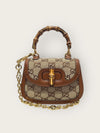 Gucci Bamboo 1947 Crystal Mini Top Handle Bag 147345796 [P]