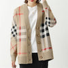 BURBERRY Technischer Wolljacquard-Kardigan 147346414 [P]