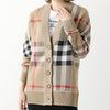 BURBERRY Technischer Wolljacquard-Kardigan 147346414 [P]