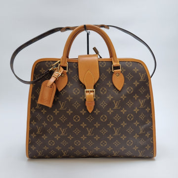 LOUIS VUITTON Monogram 2WAY Rivoli Aktentasche Crossbody (Unisex Briefcase, mit Gurt) 510-01 147376021