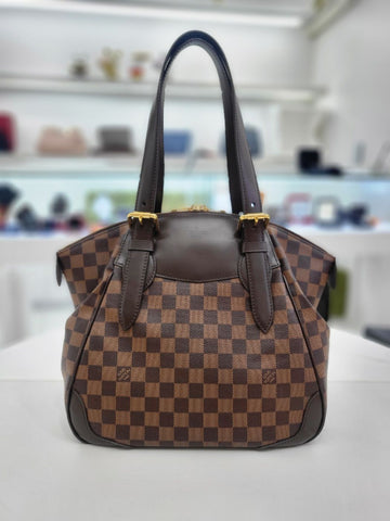 LOUIS VUITTON ダミエ・ヴェローナMMトートバッグ N41118 147388018