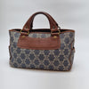CELINE Triomphe Canvas Denim Tote Bag 510-03 147395720 [P]