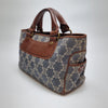 CELINE Triomphe Canvas Denim Tote Bag 510-03 147395720 [P]