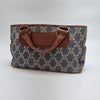 CELINE Triomphe Canvas Denim Tote Bag 510-03 147395720 [P]