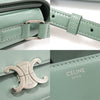 CELINE セラドン シャイニ カーフスキン シルバートーン トリオフェ ショルダーバッグ 188423BF4.29CN 147399478 [P]