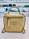 CHANEL Vanity Lambskin Mini Chain Crossbody Bag 31 Series AP2198 147401934 [P]