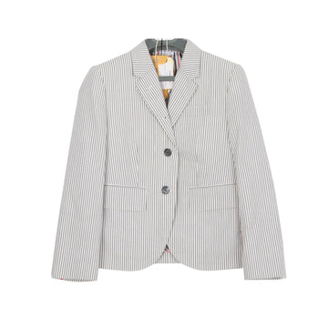 THOM BROWNE FBC010H 40 Gr. Seersucker High Armhole Sportjacke 147029686