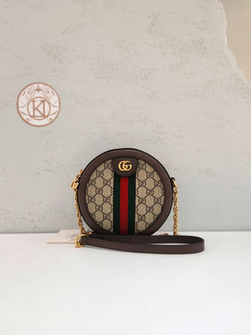 GUCCI オフィディア GG ラウンド ミニ チェーン ショルダーバッグ 550618 147403635