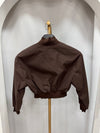 Miu Miu New Condition Panama Bomber Blouson Jacket Size 38 147404908 [P]