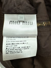 Miu Miu New Condition Panama Bomber Blouson Jacket Size 38 147404908 [P]