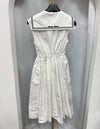 MIU MIU Segeltuch Popeline Kleid Kleidungsstück 42 147406273 [P]