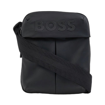 HUGO BOSS トーン・オン・トーン ロゴ クロスバッグ 147406465