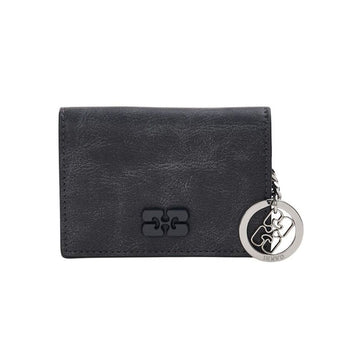 Ganni Flap Cardholder with Logo for Women 911 FW25 A7044 147406498