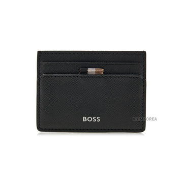 HUGO BOSS ロゴディテールカードウォレット FW25 50536751 001 147406531