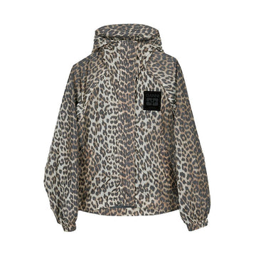 GANNI レオパードプリントジャケット FW25 859 W0738 147406550