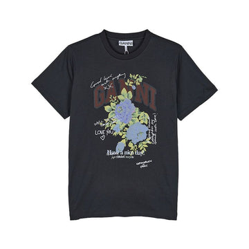 Ganni Women's Rose T-Shirt 147406601