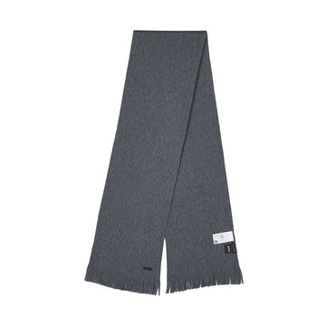 HUGO BOSS バージンウールニットマフラー030 FW25 メンズ stamp: 50495340 147406747