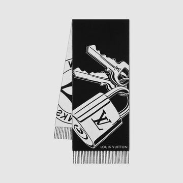 LOUIS VUITTON Schal Lock and Key M92855 147408066