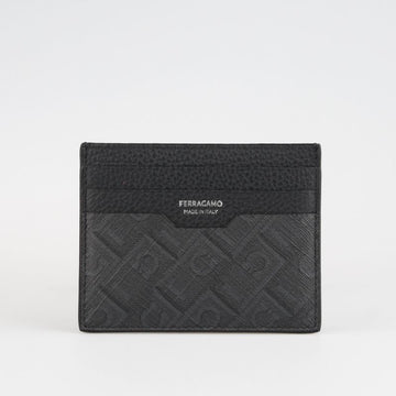 Salvatore Ferragamo Monogram Print Card Holder 66 1583 0780321 147444984
