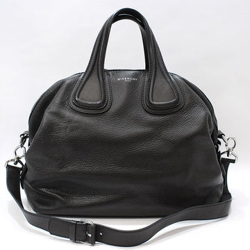 GIVENCHY Schwarze Leder Neue Nightingale Medium Schultertasche 05097025 147447699