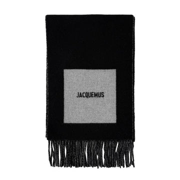 JACQUEMUS Rond Logo Virgin Wool Schal 246AC687 5202 147448104