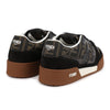 Fendi Match Black Suede Canvas Low Top 147449500 [P]
