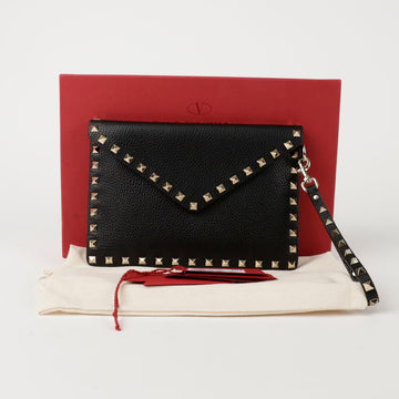 VALENTINO WW2P0O87 ロックスタッド フラップ ポーチ 146459583