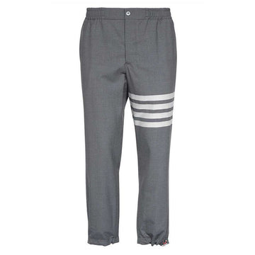 Thom Browne Diagonal Ankle String Track Pants Medium Grey 06146 035 146793730