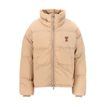 AMI Dicke Jacke mit Herzlogo aus Lederpatch 255 HJK403 PA0009 144591974