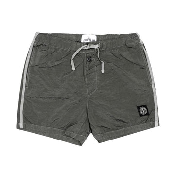STONE ISLAND Econyl Metall Wappen Logo Patch Schwimmshorts Herren kurz K1S15B100006 S0043 V0054 144730987