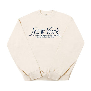 SPORTY & RICH WS067S409NC NY 94 Unisex Sweatshirt 144730910