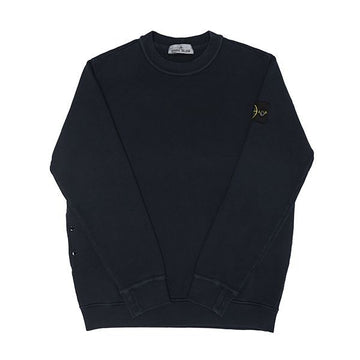 Stone Island Old Effect Wappen Logo Patch Men's Sweatshirt 811561241 144731080