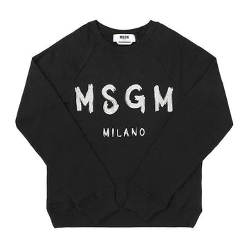 MSGM Gebürstetes Logo Damen Sweatshirt 3741MDM513G 247799 99 144594060 [P]