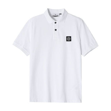 STONE ISLAND Mini Wappen-Logo-Patch Polo Herren T-Shirt 2SC17 A0001 80152SC17 144731155