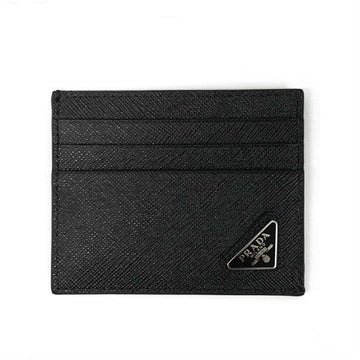 PRADA Kartenetui aus Saffiano Leder Schwarz 2MC223 QHH 147569037