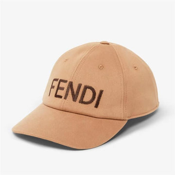 FENDI コットンボールキャップベージュ FXQ969 AU3Q 147569042