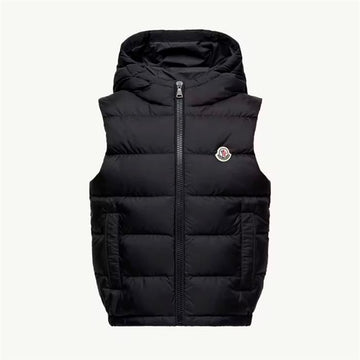 Moncler Kids Padded Vest Fudo Black 1A00029 53A5E 147569051