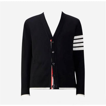 THOM BROWNE ファインメリノウール4バーリラックスフィットカーディガン MKC002D 147569086