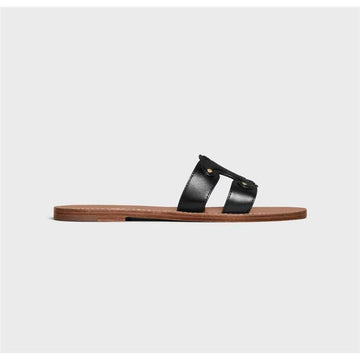 CELINE Triomphe Mule Schwarz 352413767C 147569375