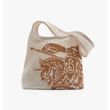 BURBERRY Kleine EKD Häkel Schultertasche 81092661 147569381