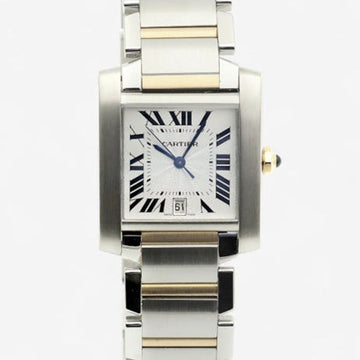 CARTIER Tank Française Large Automatik W51005Q4 Männer-Uhr 2008 147575598