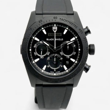 TUDOR Fast Rider 42 Keramisch Schwarzes Schild 42000CN Herren Armbanduhr 147575603