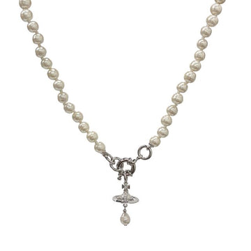 VIVIENNE WESTWOOD ALEKSA プロウネックレス ネックレス プラチナクリームローズ (6301013C 02P543 P543) 147584077